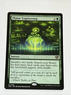 x1 Planar Engineering SOS Secrets of Strixhaven MTG 158 M/NM 1x - Image 1
