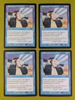 Rush of Knowledge x4 Scourge 4x Playset Magic the Gathering MTG - Image 1