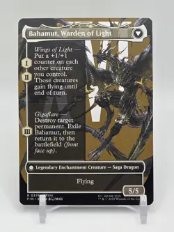 Dion, Bahamut's Dominant (376) Borderless Regular Rare - MTG Final Fantasy - Image 2