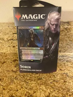 Magic the Gathering MTG Planeswalker Deck Sorin Factory Sealed 2020 Mint Box NEW - Image 1