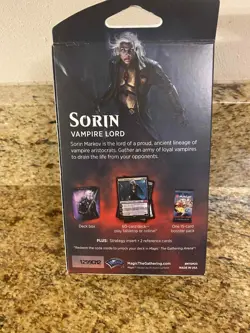 Magic the Gathering MTG Planeswalker Deck Sorin Factory Sealed 2020 Mint Box NEW - Image 2