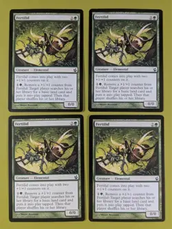 Fertilid x4 Morningtide 4x Playset Magic the Gathering MTG - Image 1