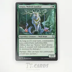 Anara, Wolvid Familiar 214/361 - MTG Magic The Gathering Commander Legends CMR - Image 1