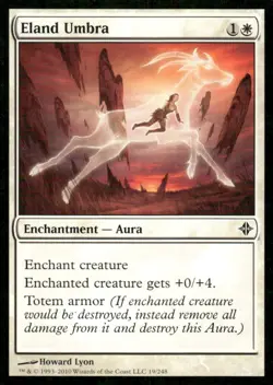 Eland Umbra Rise of the Eldrazi MTG Magic the Gathering card - Image 1