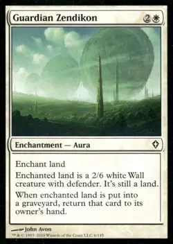Guardian Zendikon Worldwake MTG Magic the Gathering card - Image 1