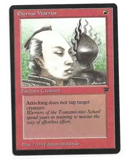 Magic the Gathering ~ MTG ~ 1x Eternal Warrior ~ LEGENDS ~ M/NM - Image 1
