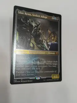 MTG Silas Renn, Seeker Adept (Foil Etched) - Foil, NM-Mint, English Commander Le - Image 2