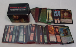 Opened Magic Draconic Rage Adventure in Forgotten Realms Commander Deck MTG D&D - Image 1
