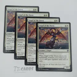 Angel of the Dawn x4 Playset 4x MTG Magic the Gathering Commander Legends CMR - Image 1