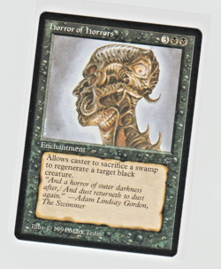Magic the Gathering ~ MTG ~ 1x Horror of Horrors ~ LEGENDS ~ M/NM - Image 1