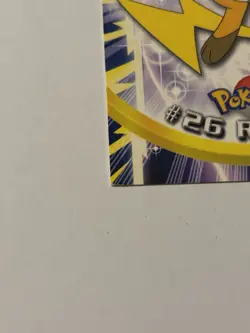 Pokemon 2000 Topps Chrome Raichu #26 - Image 3