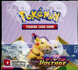 SWSH Vivid Voltage SEALED Booster Box (36 Packs of Pokemon Cards) - Image 2