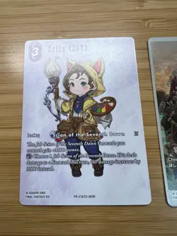 Fanfest 2026 Final Fantasy XIV FFXIV Promo Trading Card Game - Krile - MINT! - Image 2