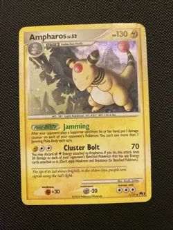 Ampharos 1/17 Scale Holo Rare Pokemon Card Pop Series 7 - Image 1