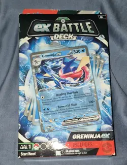 Pokemon ex Battle Deck Greninja ex Factory Sealed 60-Card Deck - Image 1