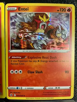 x6 Entei Pokemon Cards Collection mixed Lot set Rare Holo V Unique 🔥🔥🔥 - Image 4