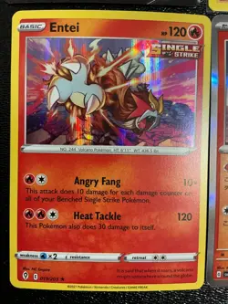 x6 Entei Pokemon Cards Collection mixed Lot set Rare Holo V Unique 🔥🔥🔥 - Image 5