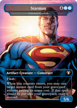 MTG Superman DC - Playtest Card - Commander EDH - Matte Finish - Image 3