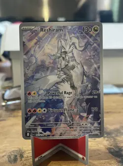 Pokemon Card TCG - N's Reshiram 167/159 Journey Together Illustration Rare - NM - Image 1