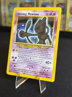 Pokemon Shining Mewtwo Secret Rare Holo Neo Destiny 109/105 Great Condition! - Image 2
