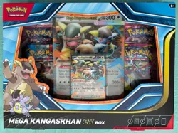 POKEMON TRADING CARD GAME MEGA KANGASKHAN EX 300 BOX with 4 Booster Packs - Image 1