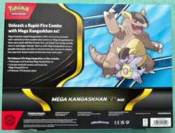 POKEMON TRADING CARD GAME MEGA KANGASKHAN EX 300 BOX with 4 Booster Packs - Image 3