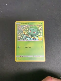 Pokemon TCG Bulbasaur 1/25 Holo McDonalds 2021 25th Anniversary VLP - Image 1