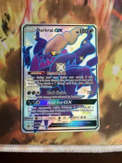 Pokemon Darkrai GX Shining Vault SV70/SV94 Near Mint Hidden Fates - Image 2