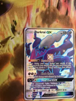 Pokemon Darkrai GX Shining Vault SV70/SV94 Near Mint Hidden Fates - Image 3
