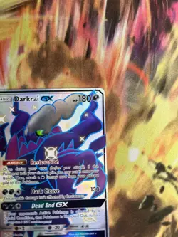 Pokemon Darkrai GX Shining Vault SV70/SV94 Near Mint Hidden Fates - Image 4