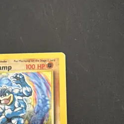 Pokemon Machamp 8/102 Holo Rare 1st Edition Base Set Deck Exclusive - Played - Image 3
