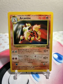1999 Pokemon Wizards Black Star Promos Arcanine #6 - Image 1