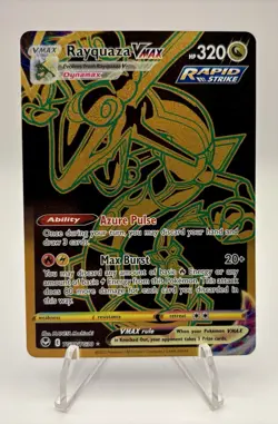 Pokemon Rayquaza VMAX Silver Tempest Trainer Gallery Secret Rare Holo TG29 320HP - Image 1