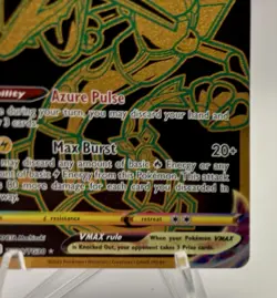 Pokemon Rayquaza VMAX Silver Tempest Trainer Gallery Secret Rare Holo TG29 320HP - Image 3