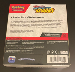 POKEMON Scarlet & Violet Surging Sparks BOOSTER BUNDLE (6 Booster Packs) Sealed - Image 2
