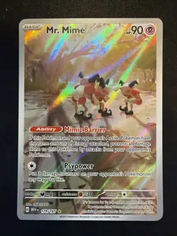 Mr. Mime 179/165 Sv: Scarlet & Violet 151 Holo Pokemon NM - Image 1