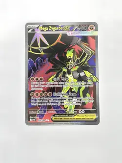 Mega Zygarde EX 104/088 Secret Rare Full Art Holo Nm Pokemon TCG - Image 1