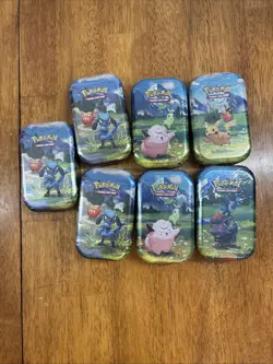 Pokemon TCG Ascended Heroes Mini Tin - Lot of 7 - Image 1