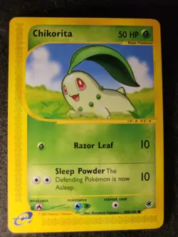 Pokemon - e-Expedition - Chikorita 100/165 - Image 1