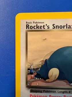 Rocket’s Snorlax 2000 Gym Heroes 33/132 Vintage Pokemon Non Smoking Original Own - Image 3