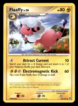 Flaaffy 50/132 Uncommon Secret Wonders Pokemon Moderately Played - Image 1