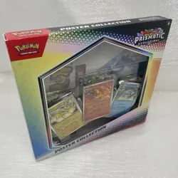 Pokemon TCG Scarlet & Violet Prismatic Evolutions Poster Collection - 3 Packs - Image 1