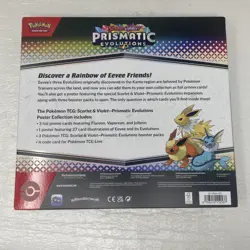 Pokemon TCG Scarlet & Violet Prismatic Evolutions Poster Collection - 3 Packs - Image 5
