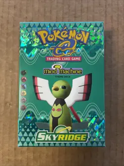 (I1525) Empty Pokemon Skyridge Mind Machine Theme Deck 2003 - Image 1