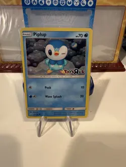 Pokemon TCG - Piplup - 32 /156 - Toys R Us Stamped Promo - Alt Cosmos Holo - NM - Image 1
