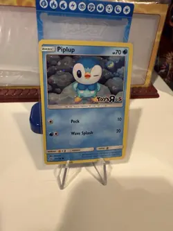 Pokemon TCG - Piplup - 32 /156 - Toys R Us Stamped Promo - Alt Cosmos Holo - NM - Image 2