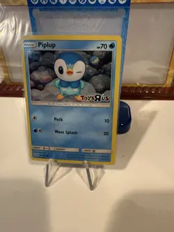 Pokemon TCG - Piplup - 32 /156 - Toys R Us Stamped Promo - Alt Cosmos Holo - NM - Image 3