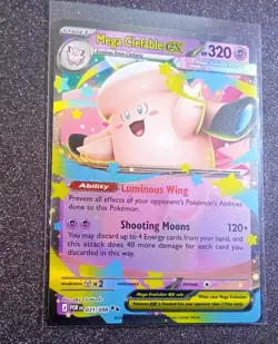 Pokemon Mega Evolution Perfect Order Mega Clefable EX Holo #31/88 - Image 1