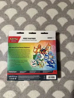pokemon first partner illustration box Sealed In Hand Ready To Ship! - Image 2