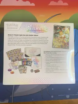 Pokemon Prismatic Evolutions ETB Elite Trainer Box SEALED - Image 3